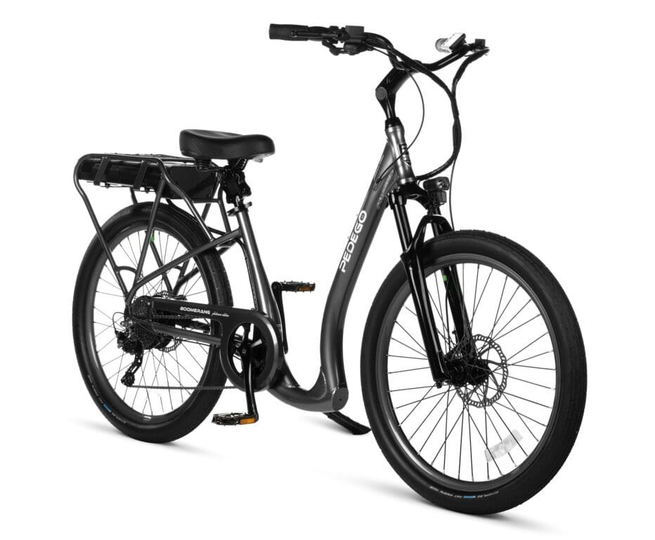 Silver Boomerang Platinum Edition Low-Step Electric Bike