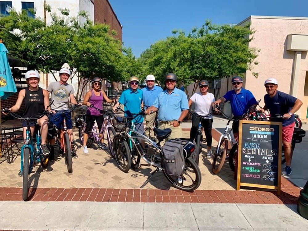 Group Ride at Pedego Aiken