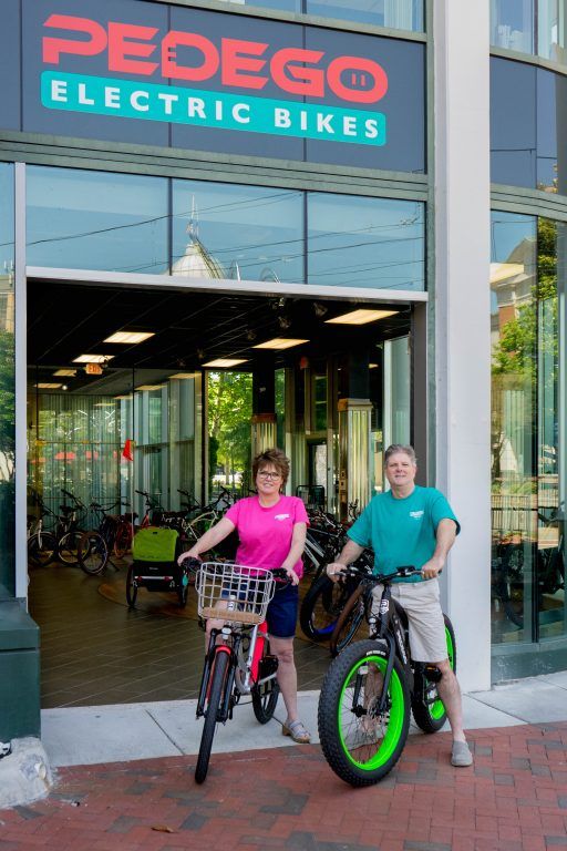 Amy & Kevin, owners of Pedego Norfolk