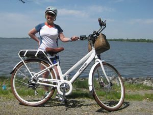 Linda with Pedego