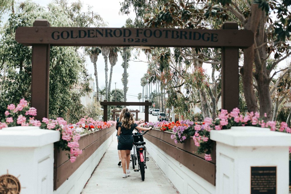 Goldenrod Footbridge in Corona Del Mar.