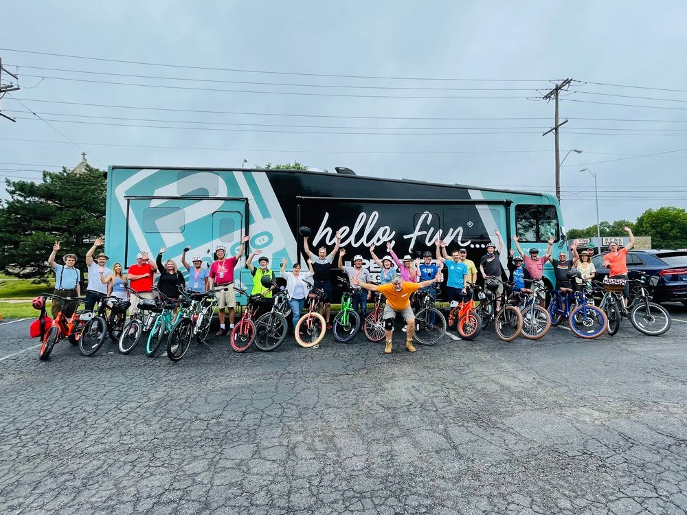 Pedego Owners at the Kansas City Palooza event.