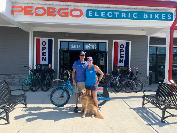 Kurt and Danielle Mulvey from Pedego Ocean City