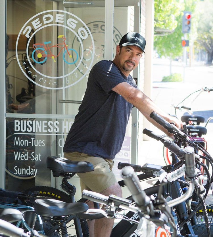 Colin Thomas, owner of Pedego Santa Rosa