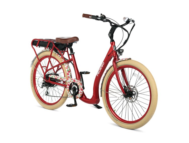 Pedego rose garden designer package for Interceptor and Boomerang.