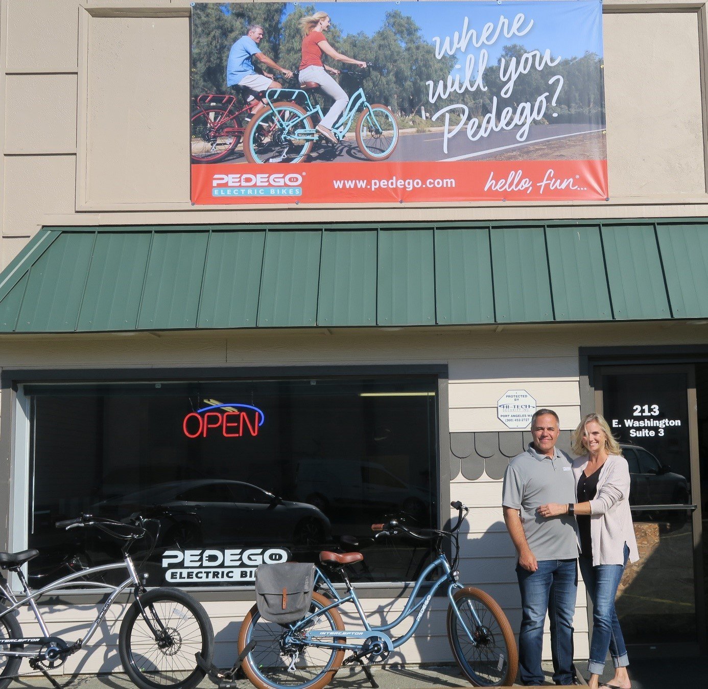 Pedego Sequim storefront