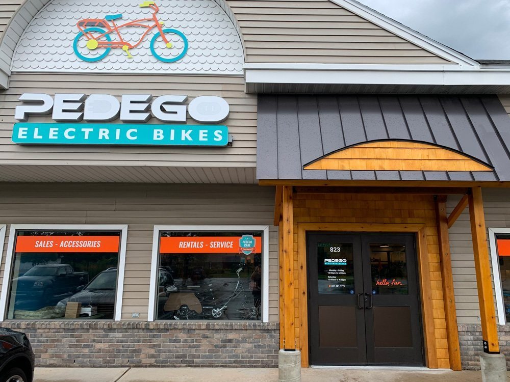 Pedego Traverse City storefront