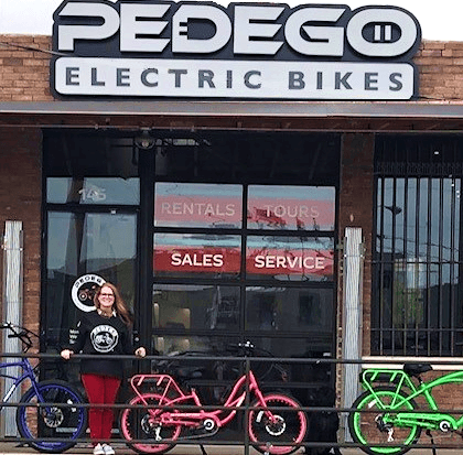 BK Snyder, owner of Pedego Dallas